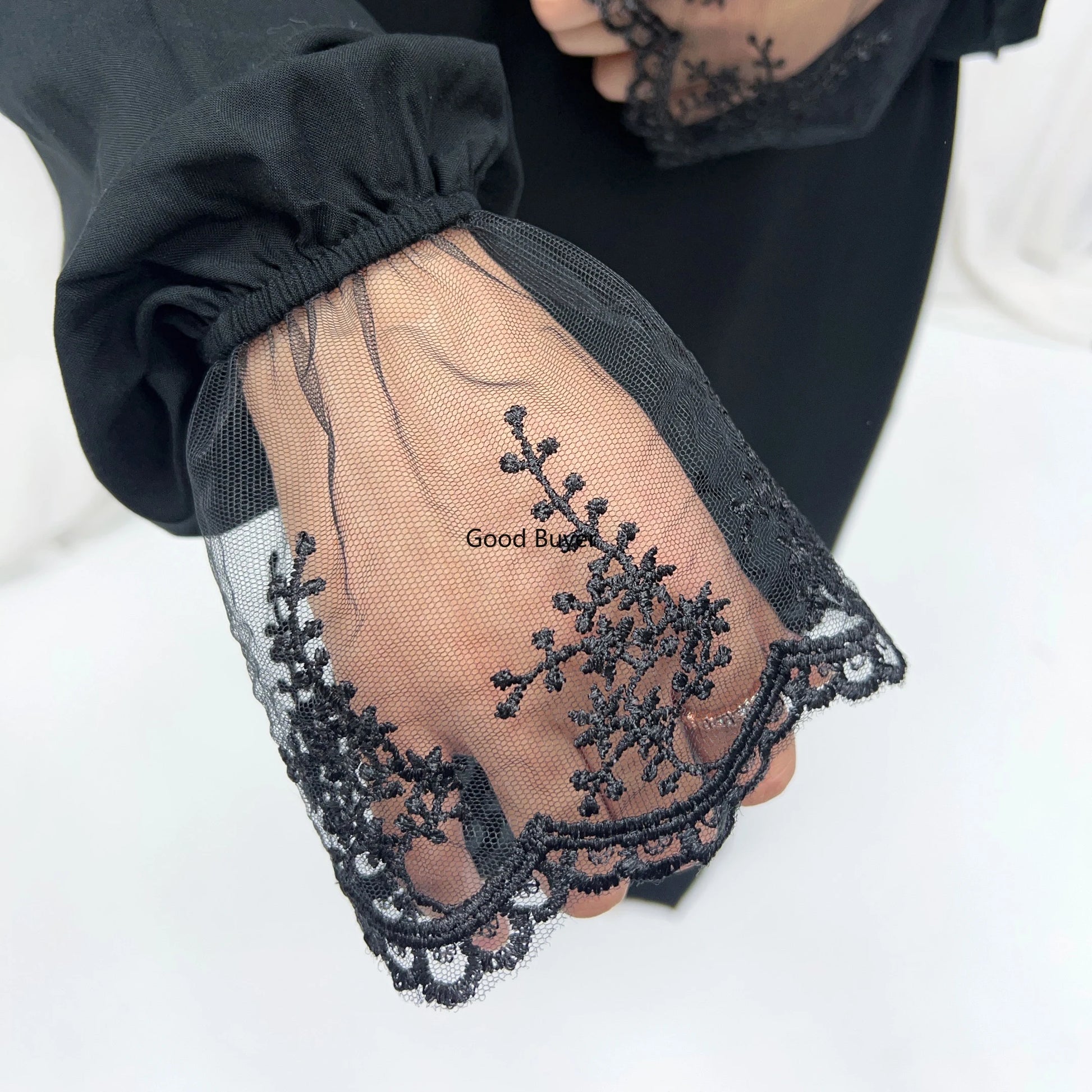 2025 Latest Lace Hoodie Soft And Comfortable jilbab One Piece Long Robe Prayer Abaya Jilbab Nikab Abaya Muslim Dress for Women.