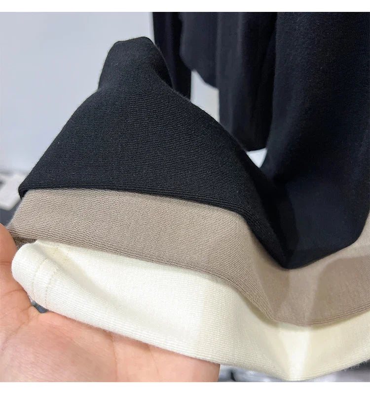 Women Trendy Chain Link Autumn Fashion Slim Fit Cropped T-shirts 2025 Long Sleeve T-shirt Solid Simple Base Layer Crop Tops