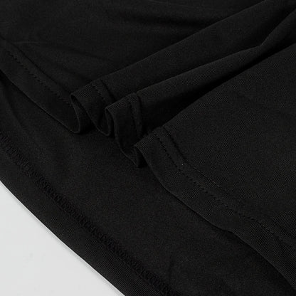 Men's Quick Dry Running T-shirt Workout Compression Shirt Turtleneck Long Sleeve Rash Guard Gym Base Layer Athletic Undershirt.