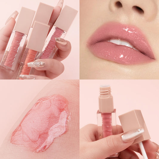 Liquid Lipstick Matte Finish Sexy Silky Lip Gloss Waterproof Kiss-proof Lasting Lip Glaze Lip Tint Cosmetics.
