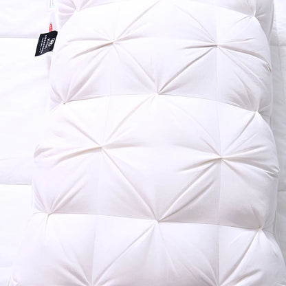 95% Goose Down Pillow for 5-Star Hotel Home,Pure Cotton Pillowcase,3D Bread Bedroom Sleeping Pillow,Adult Low-Mid-high almohadas.