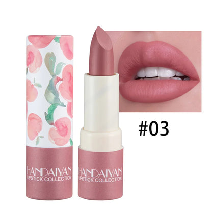 8Colors Brand Makeup Matte Lipstick Waterproof Long Lasting Lip Stick Sexy Red Pink Velvet Nude Lipsticks Women Cosmetics Makeup.