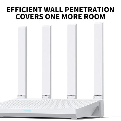 2024 NEW Original Xiaomi AX3000T Router 5GHz 160MHz Broadband 1.3GHz Processor High Speed NFC Connection For Home Office Games.