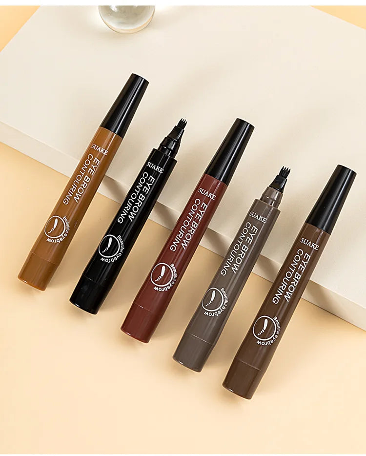 Eyebrow pencil Waterproof Permanent Long Lasting High quality professional makeup for women Cheap Cosmetics Enhancer.