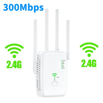 1200Mbps Wireless WiFi Repeater WIFI Range Extender WiFi Signal Booster 5G 2.4G Dual-band Network Amplifier WiFi Router.