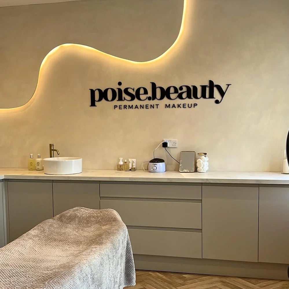 Personalized Large Business Sign Wall Mounted Acrylic 3D Logo Sign Custom Wall Art Beauty Salon Shop Bar Decor Home Decorations.