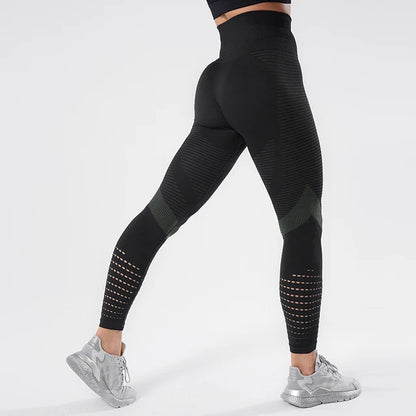Frauen Fitness Leggings Hohe Taille Nahtlose Leggings Sportswear Atmungsaktive Weibliche Workout Legging.