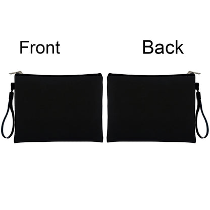 Blank Non Customized Tote Bag Fashion Teacher/Birthday Gift Make up Bags Toilet Kit Cosmetic Bag Mini Makeup Pouch.