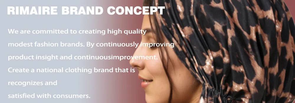 Khaki Long Sleeves Abayas Inner Dress Hijab Sets Elegant Muslim Dresses Islamic Ladies Casual Abaya Gift Party Wholesale RIMAIRE.