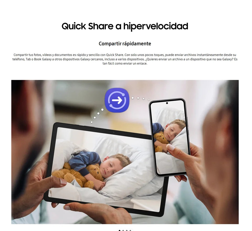 Samsung Galaxy Tab A9+ WI-FI, Tablet, Octa-Core, 8 MP Camera, 11 in, 7040 mAh battery.