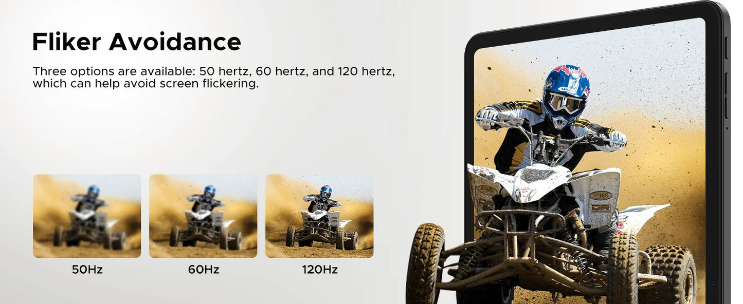 DOOGEE T36 Smart Tablet PC Android 15 12'' Display 32GB RAM (8GB+24GB) 256GB Unisoc T620 Octa Core 8800mAh Battery Widevine L1