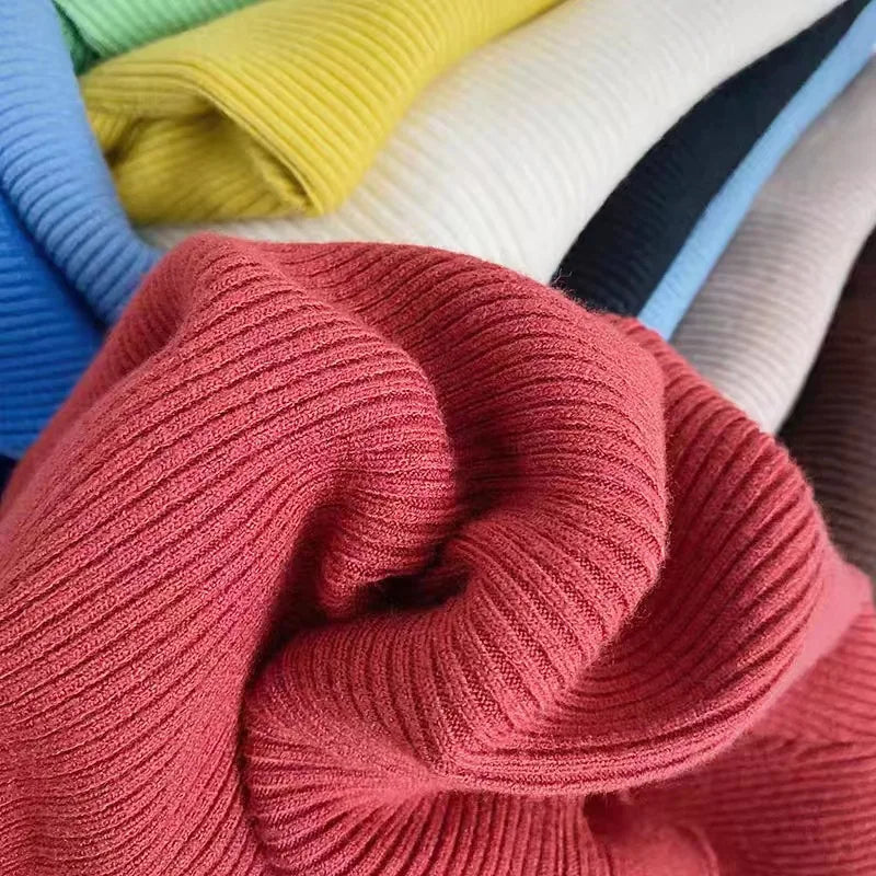 Weiche Rollkragen Frauen Herbst Winter Pullover Pullover Grundlegende Beiläufige Dünne Stretch Weiche Rippen Gestrickte Top Frau Pullover 2026.