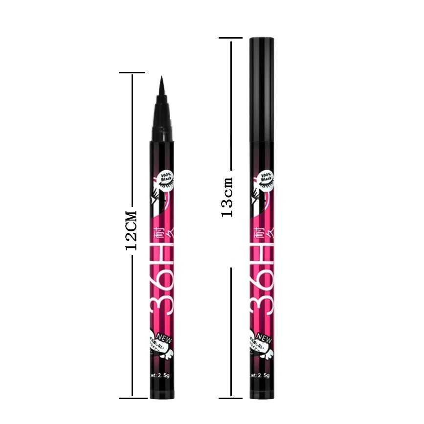 Make Up Ultimate Black Liquid Eyeliner Long-lasting Waterproof 36H Ultra Fine Eye Liner Pen High quality Cosmetic Beauty Tools.