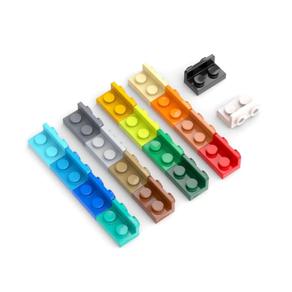 20pcs MOC Parts 99780 Bracket 1 x 2 - 1 x 2 Inverted Compatible Bricks DIY Assmble Building Blocks Particle Kid Puzzle Toy Gift.