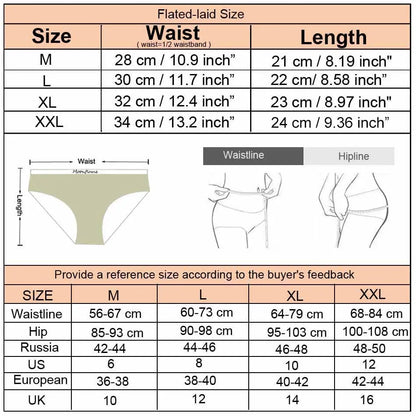 Moonflame 12Pcs Wholesale Women Cotton Panties Sexy Low-Waist Lingerie Female Elastic Soft Underwear Solid Color Underpant.
