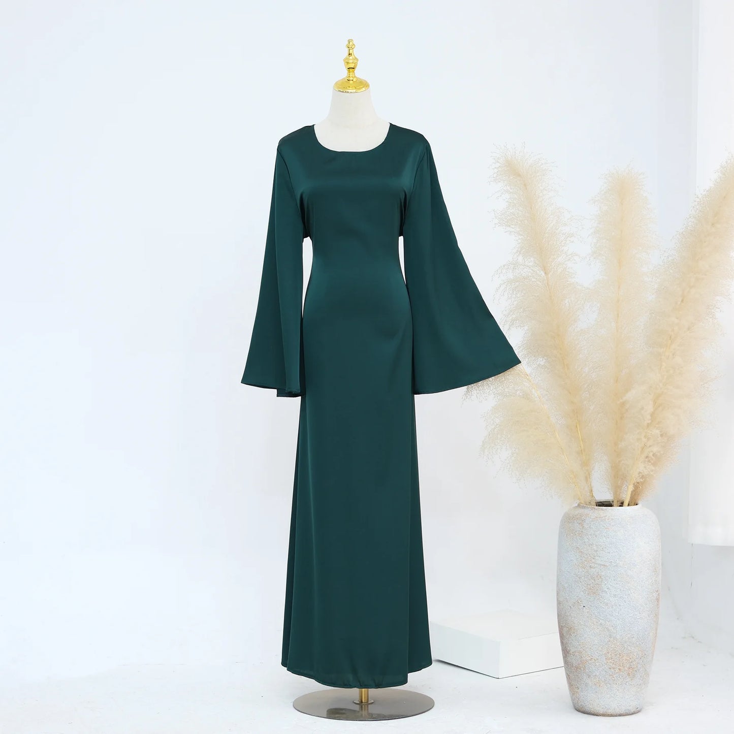 Ramadan 2 Piece Muslim Women Set Dubai Modest Abaya Islam Abayas Femme Elegant Arabic Clothing Fashion Turkey Solid Outfit 2025.