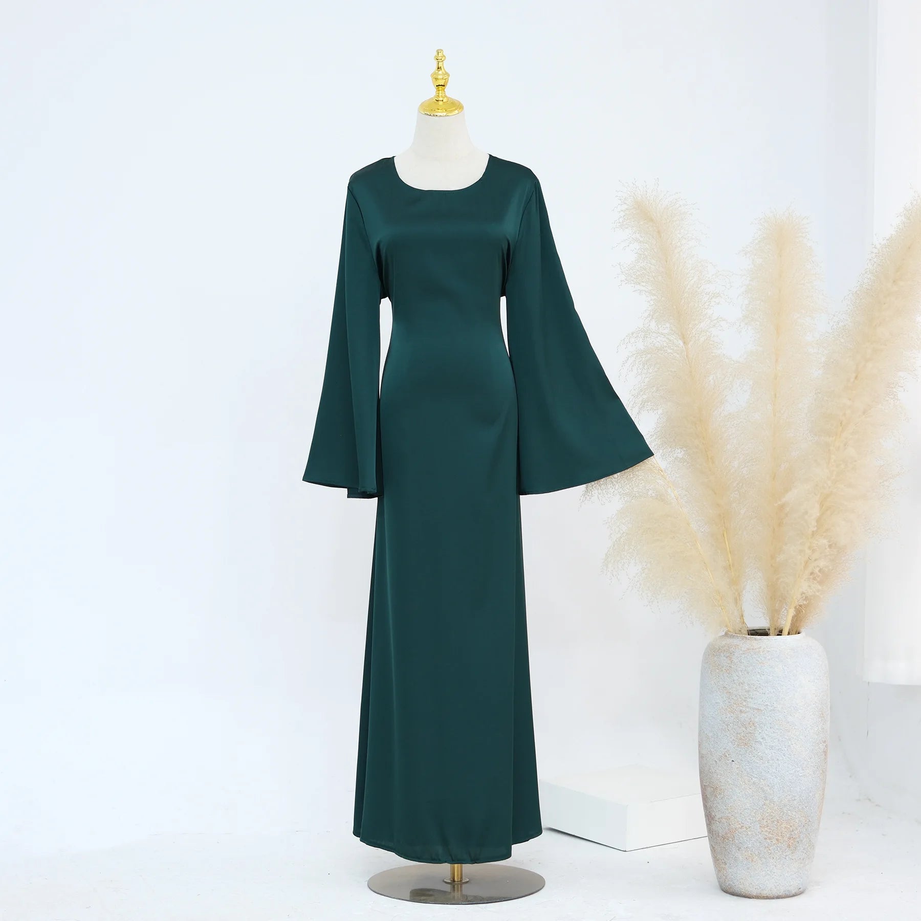 Ramadan 2 Piece Muslim Women Set Dubai Modest Abaya Islam Abayas Femme Elegant Arabic Clothing Fashion Turkey Solid Outfit 2025.