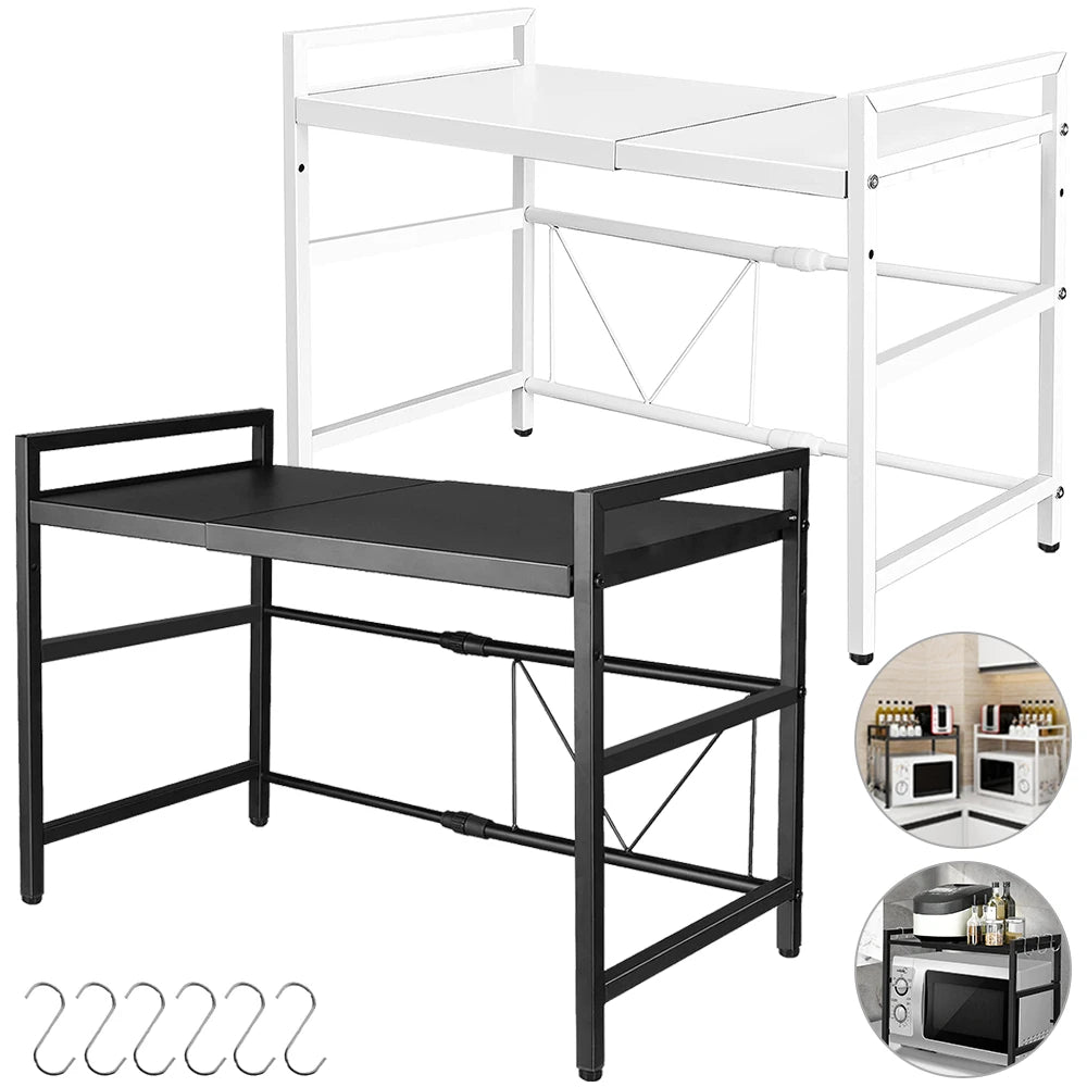 Microwave Storage Rack Microwave Oven Shelf Stand Rack Modern Kitchen Storage Rack Kitchen Microwave Organizer.