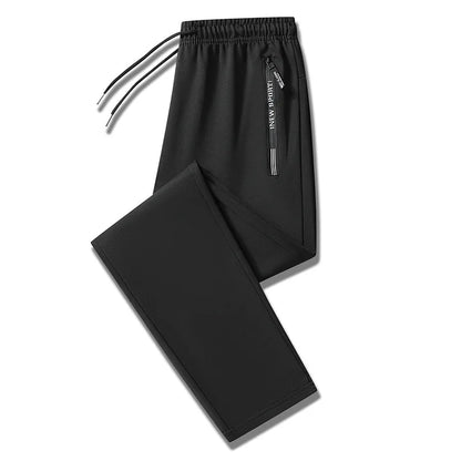 Men's Plus Size M-8XL Casual Loose Sports Pants Straight Leg Harlan Long Trousers Spring Autumn Long Pants Male Clothing 145KG