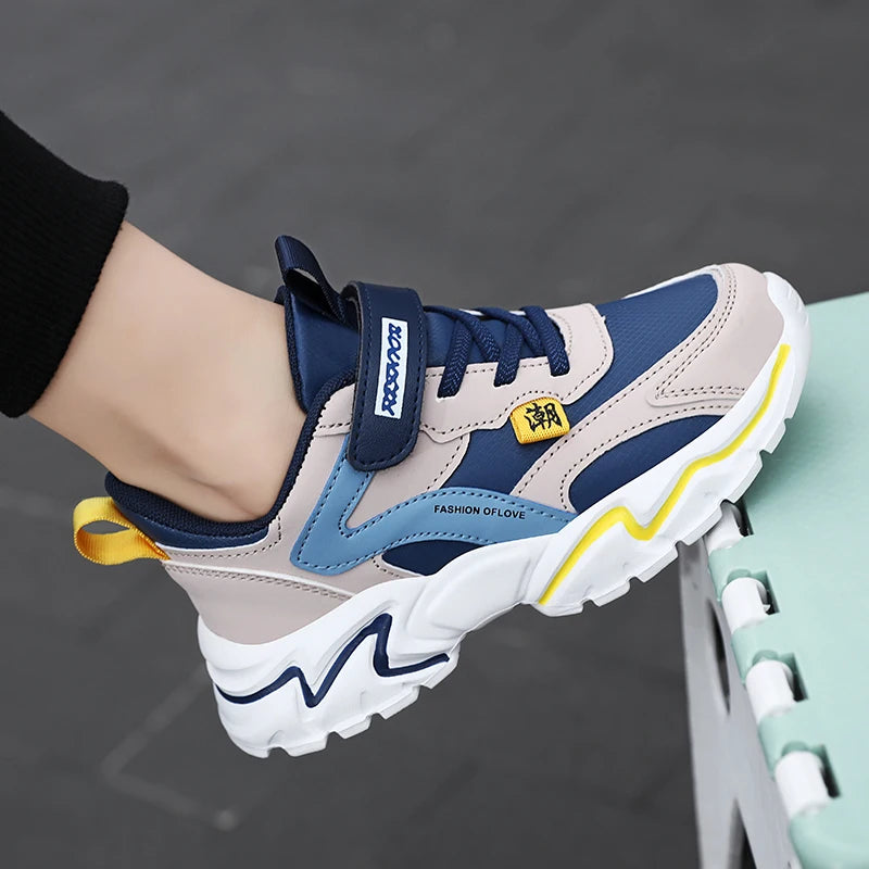 Girl's Fashion Sneakers Lovely Girls Sneaker Outdoor Breathable Mesh Flat Sport Shoes Kids Casual School Walking Shoe Antislip.