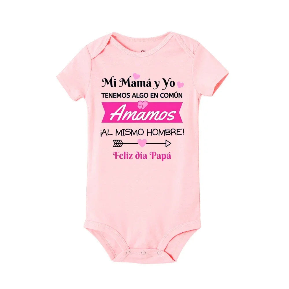 Alles Gute zum Vatertag Säuglingsspielanzug Vatertag Aufdruck Kurzarm Bodys Neugeborenes Mädchen Jungen Overall Festival Babykleidung.