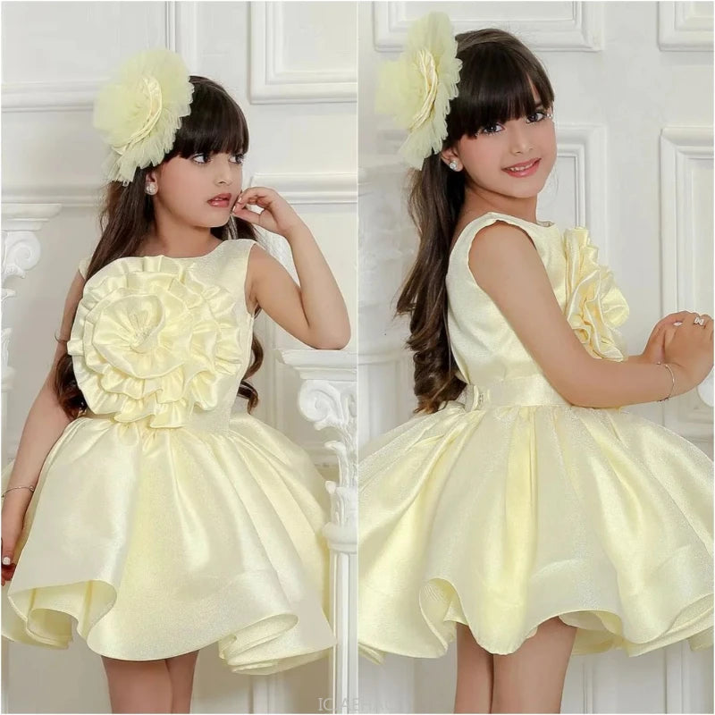 Mode Prinzessin Kleid Mädchen Kinder Geburtstag Kleidung Kinder Klavier Pageant Kleid Leistung Tutu Ball Outfits Vestido Kinder.
