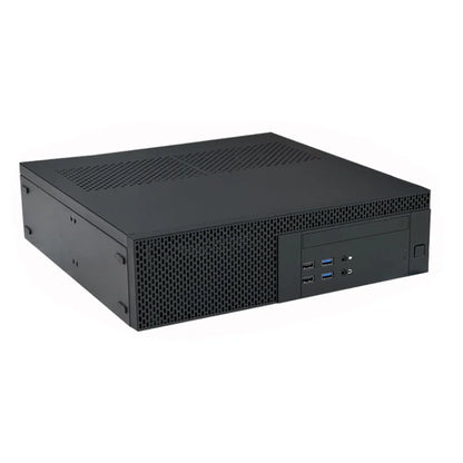 MINI itx Case Horizontal MATX/ITX Main Board Small 1u Power Supply Half High Graphics Card with Optical Drive HTPC Case.