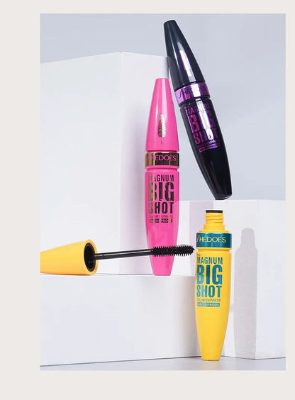 Pink Mascara Waterproof Long Lasting Curling False Eyelash Professional Volume Natural Eyelash Makeup Tools  Lashes Brush.