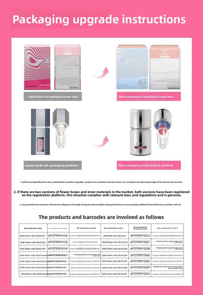 AZTK Liquid Blush Highlighter Contour Stick - Creamy Matte Natural Flush,Face Sculpting & Lifting Effect,Long Lasting Cheek Tint.