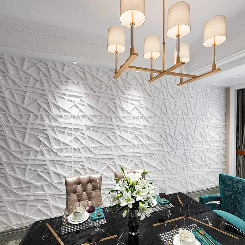 12pcs 30x30cm 3D Stereo Wall Panel Diamond Champagne gold Wood grain tile 3D wall sticker Wood grain living room Bathroom paper