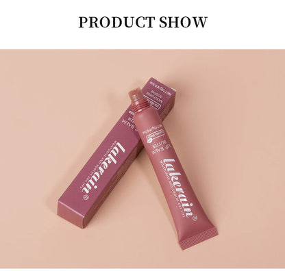 3pcs/Kit Butter Moisturizing Lip Gloss Oil Jelly Lipgloss Liquid Lipstick Lip Tint Brown Sugar Crystal Lip Balm.