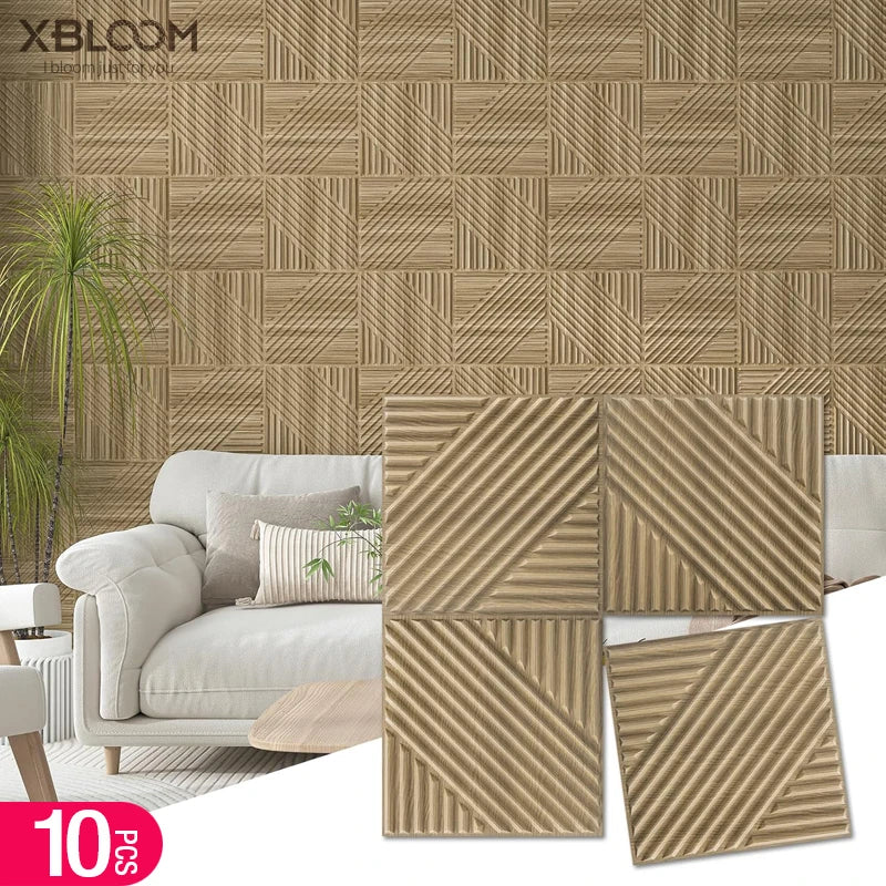 10pcs 30cm Esports games Creative Diamond Mosaic 3D Wallpanel Living Room Background Modern Three-dimensional wall sticker Decor