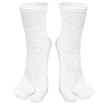Fashion Japanese Style Tabi Toe Socks for Men Women Summer Fiber Two Finger Socks Kimono Flip Flop Sandal Split Tabi Toe Sock