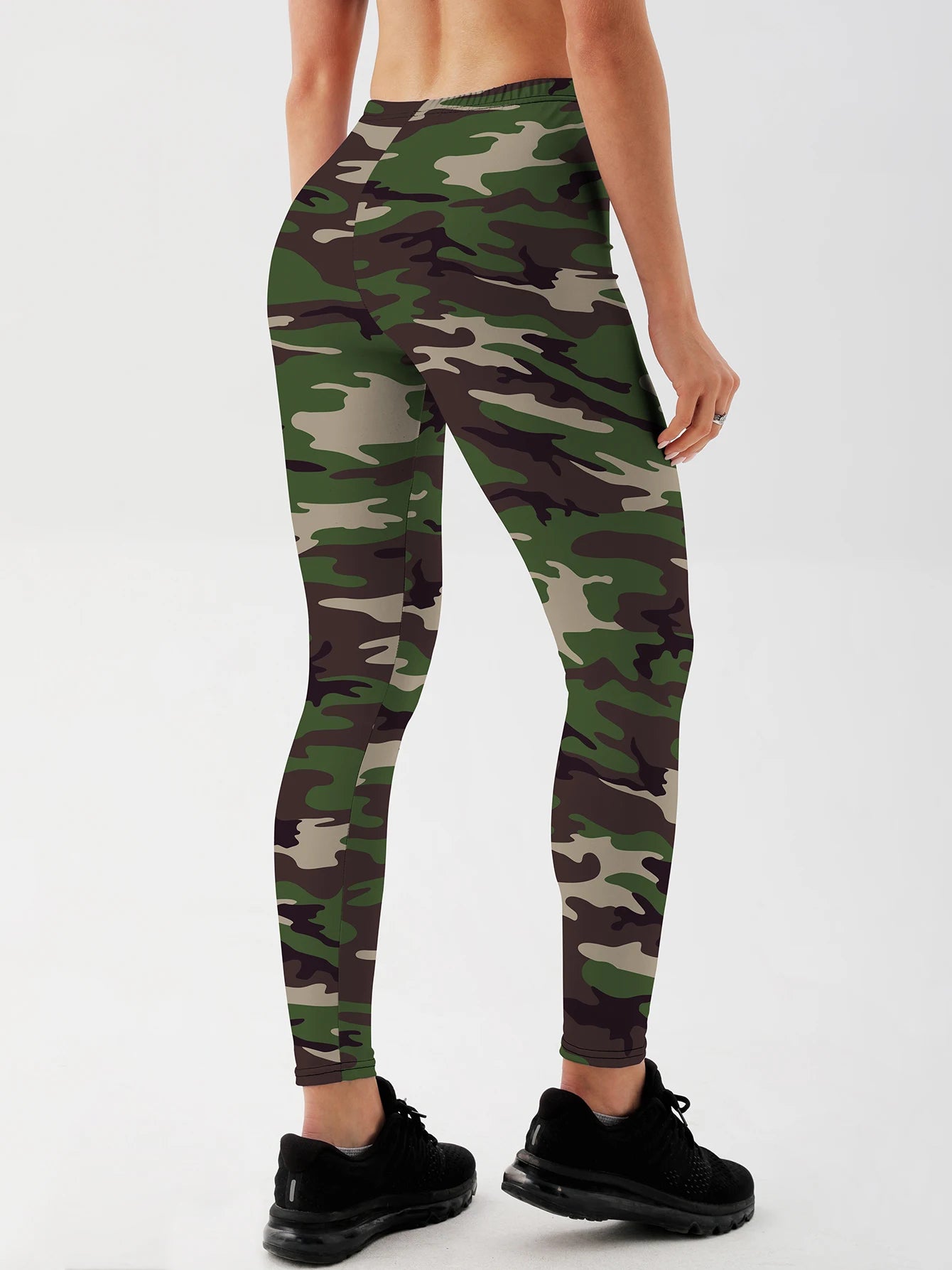 Fashion Women camouflage Leggings For Fitness High Waist Gym Legging Push Up Women navy Leggings.