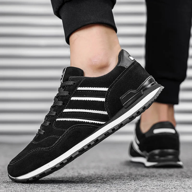 Künstliche Leder Männer Casual Schuhe Männlichen Frühjahr Männer Casual Licht Schuhe Sneakers Lac-up Wohnungen Atmungsaktive Freien Sapato.