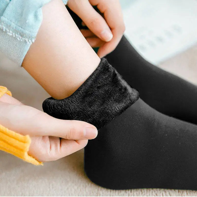 1/2/3/5/10Pairs Thermal Socks Women Winter Warm Thicken Fleece Short Socks Cashmere Wool Socks Snow Velvet Boots Home Floor Wear.
