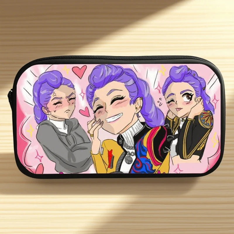 Kpop Demon Hunter Federmäppchen Cartoon Huntrix Federmäppchen Student Stiftetui Schule Schreibwaren Box.