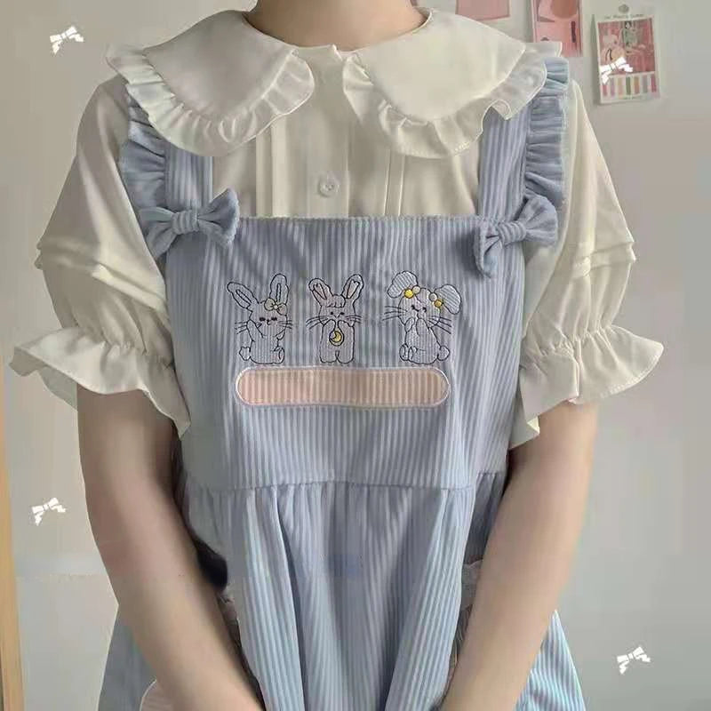 Shirts Women Japanese Style Pure Slim Summer Kawaii Schoolgirl Jk Daily Blusas Short Sleeve Casual Preppy Mujer Peter Pan Collar.