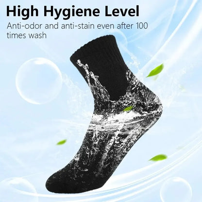 10/5/3MEN'S Mid-calf Socks Cotton Socks for All Seasons, Solid Colour and Versatile.