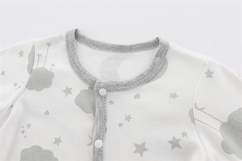 Neugeborenen Mädchen Strampler 2023 Neue Herbst und Winter CottonInfant Kleidung Weiche Baby Onepiece Cartoon Baby Jungen Kleidung 0 bis 9 monate.
