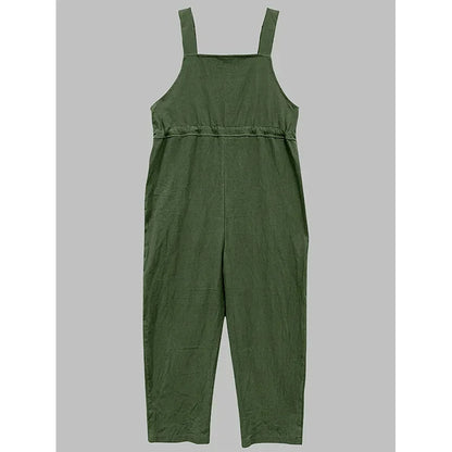 Adjustable Multi-Pocket Overalls for Women New 2025 Style Cross-Border Big Hit Female Long Pants Overall Suits Chinese Origin.