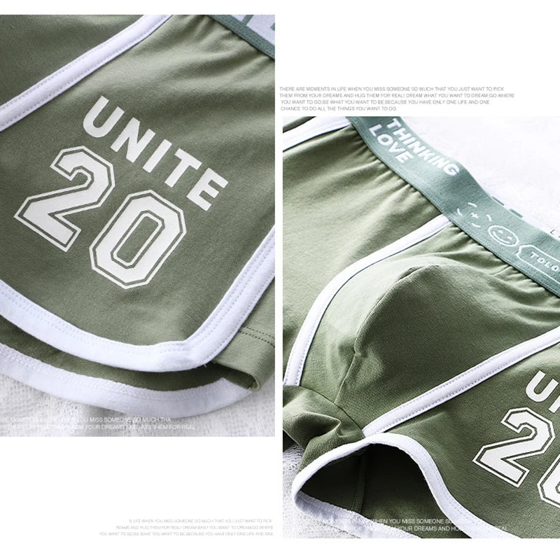 6 teile/los Baumwolle Männer Unterwäsche Mode Männlichen Große Größe Boxershorts Männer Unterwäsche Komfortable Feste Unterhose Neue Stil Männer Boxer