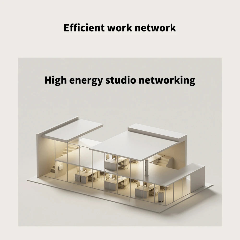 2025 NEW Xiaomi 10G Ethernet Switch 4×2.5G+2×10GMbps Mini Network Switches VLAN Ethernet Splitter Lan Router 6 Ports Hub Switch.