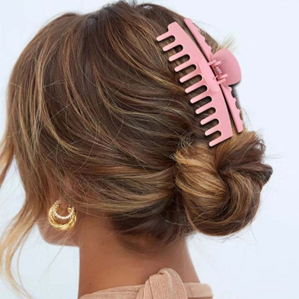 1 Set Pink Hair Accessories Set For Women Girls Hair Claw Hair Tie,Hair Scrunchies Rubber Band For Hair Fashion Hair Accessories.