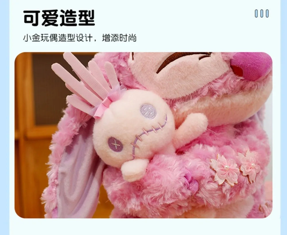 70cm Big Size Disney Lilo & Stitchanime Plush Stuffed Doll Room Decoration Peluche Pillow Angel Plushies Ornaments Gifts