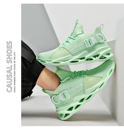 Men Shoes Breathable Fashion Mesh Running Shoes Man High Quality Unisex Light Tennis Baskets Athletic 2023 Sneakers for Men