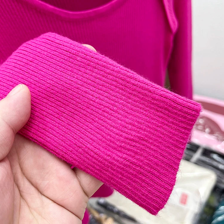 2025 weibliche Casual Pullover Herbst Winter Sexy Aushöhlen Frauen Pullover Schlank Vintage Jumper Weiche Warme Pull Gestrickte Pullover Tops.