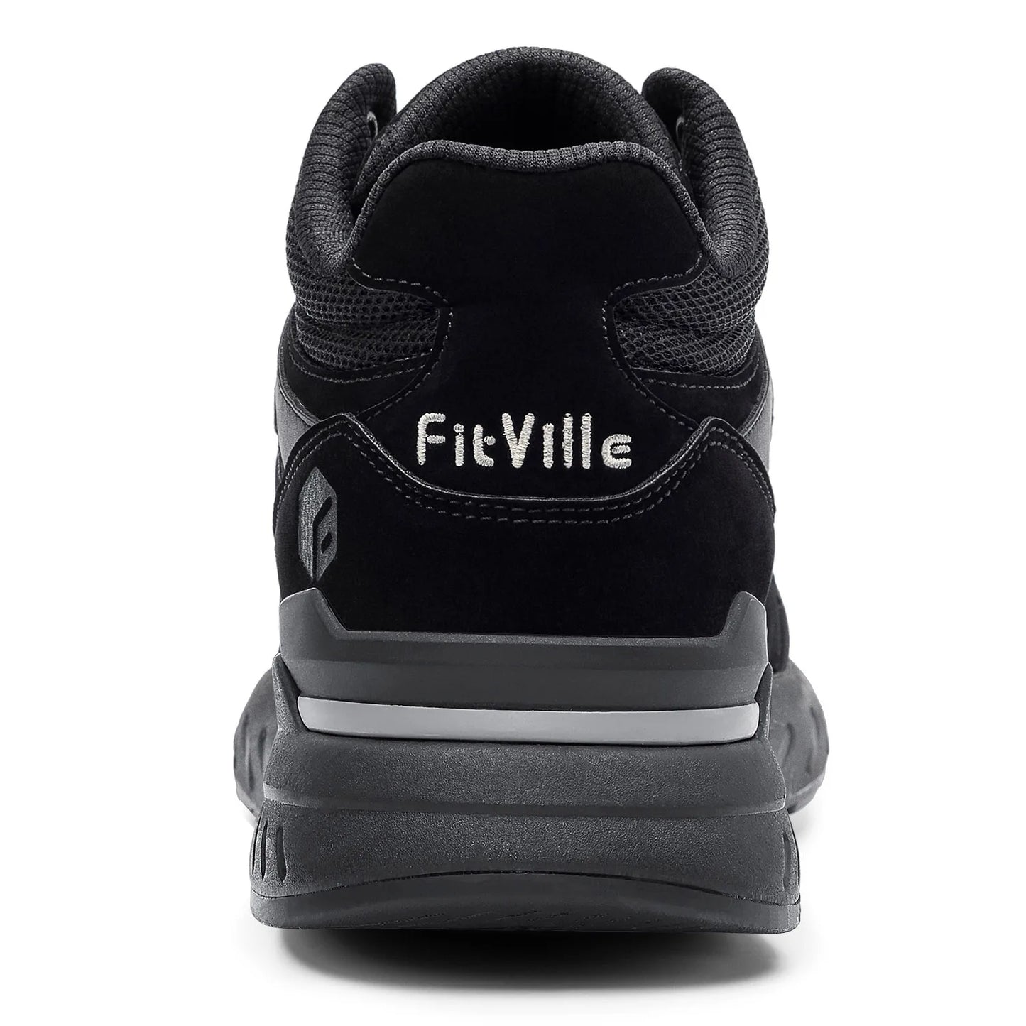FitVille Herren-High-Top-Basketballschuhe, verbreitert, leicht, lässig, atmungsaktiv, für männliche geschwollene Füße, lindert Schmerzen