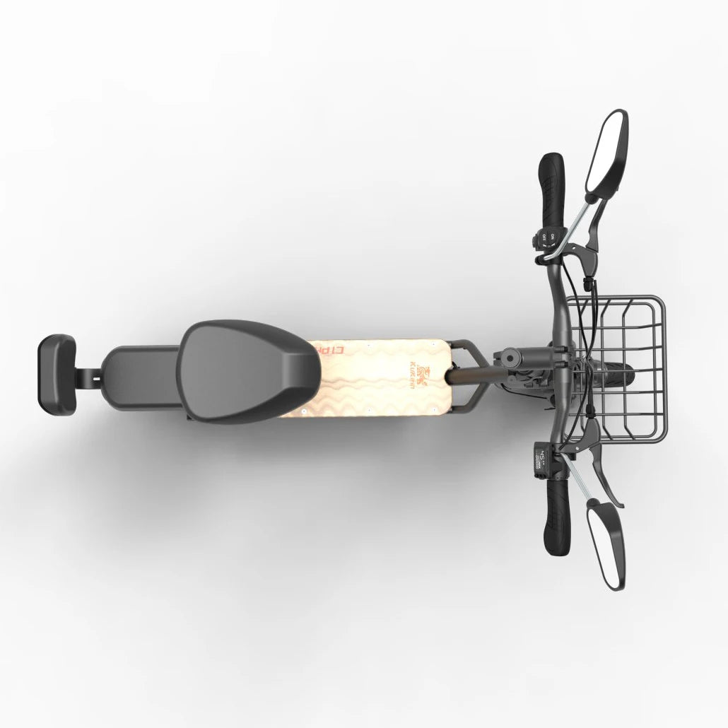 KuKirin C1 Pro Foldable Adult Electric Scooter with Seat E-Scooter 45 km/h Electric Kick Scooter 500W Skateboards Kickboard.