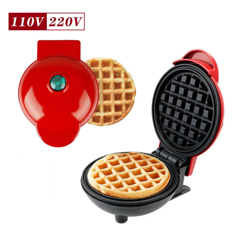 Eggette Machine Pan Breakfast Waffle Molds Mini Waffle Pot Egg Cake Oven Mini Electric Waffles Maker Bubble Egg Cake Oven.